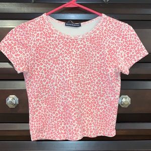 Brandy Melville Ashlyn Cheetah Top